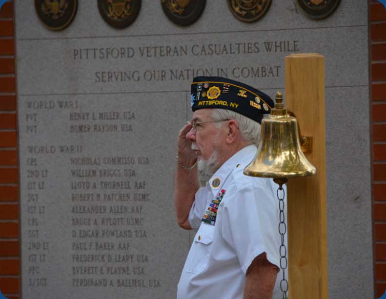 2016 Veterans Day Ringing the Bell